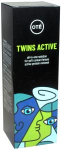 Oté Group Oté Twins Active 360 ml (Oté Group) All-in-One-Kombilösung für weiche Kontaktlinsen mit antibakterieller Wirkung und gründlich reinigenden Eigenschaften.
